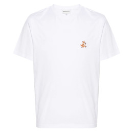 ◆당일◆25SS 스피디 폭스 패치 티셔츠 화이트 MM00125KJ0008 P100
