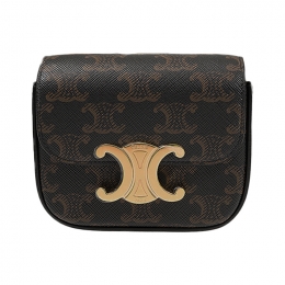 ◆당일◆25FW 트리오페 캔버스 미니 클로드 크로스백 탄 10I512 DQB 04LU