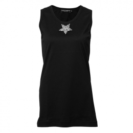 ◆14주년◆쥬얼리 스타 패치 나시 블랙 F8983Z G79G3