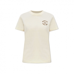 ◆당일◆26SS 로고 자수 티셔츠 아이보리 8C000 30 89AUO 034