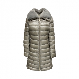 ◆당일◆26SS ELISA 퀄팅 퍼 패딩자켓 그레이 PI0650DIC-M05 12017Z 9406