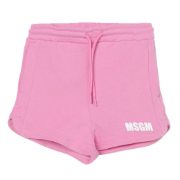 ◆키즈◆25SS 키즈 로고 프린팅 코튼 숏팬츠 핑크 S5MSJGSH095 MS003