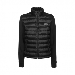 ◆당일◆25FW 베네피카 BENEFICA 로고 믹스 패딩 자켓 블랙 VDDJ00625K0001 BKS