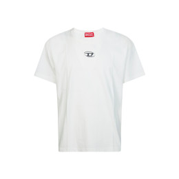 26SS T-NORM-IOD 메탈릭 로고 티셔츠 화이트 A20297 0JMBB 141