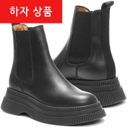◆하자◆시그니처 로고 첼시 부츠 블랙 S1906 099