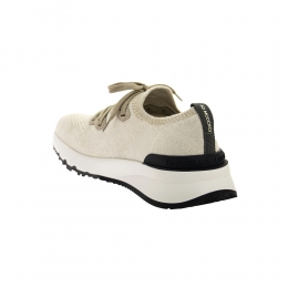 26SS 로고 탭 스니커즈 아이보리 MZUKISO250 CW751