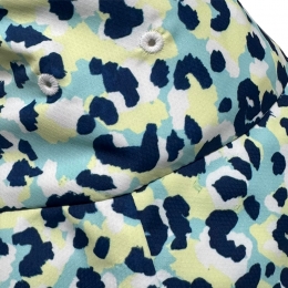 ◆당일◆24SS 아스트리드 ASTRID 골프 레오파드 버킷햇 블루 GWAC09764 O495