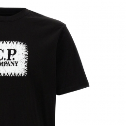 ◆당일◆26SS 로고 라벨 프린팅 티셔츠 블랙 RCCMTS723A 005100W 999