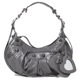 ◆당일◆23FW 르 카골 스몰 숄더백 그레이 671307 1VG9Y 1404