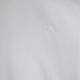 26SS T-BOGGY-MEGOVAL 로고 티셔츠 화이트 A11302 0HGAM 100