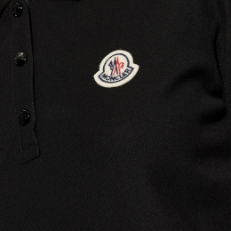 ◆당일◆26SS 로고 패치 폴로 티셔츠 블랙 8A000 04 84720 999