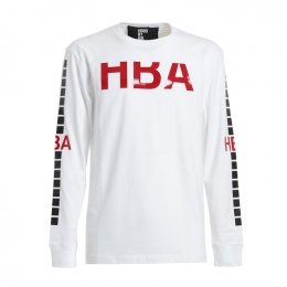 ◆14주년◆에나멜 로고 티셔츠 화이트 HMAB001F15001015 0188