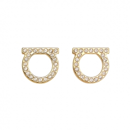 ◆당일◆26SS 간치니 크리스탈 라지 이어링 골드 76-0122 0696573