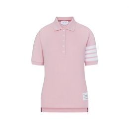 ◆당일◆26SS 사선 숏 슬리브 클래식 폴로 티셔츠 라이트핑크 FJP052G 07976 680