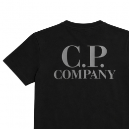 ◆키즈◆키즈 로고 백프린팅 반팔 티셔츠 블랙 20CKTS117B 00LAA17 999