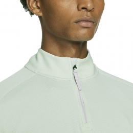 ◆당일◆22SS 드라이핏 베이퍼 반집업 티셔츠 라이트그린 CU9828 025