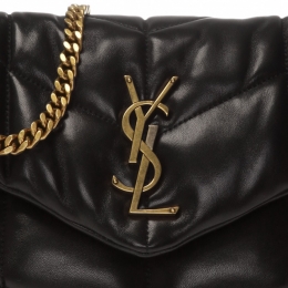 ◆당일◆26SS 금장 모노그램 루루 푸퍼 스몰 숄더백 블랙 577476 1EL07 1000