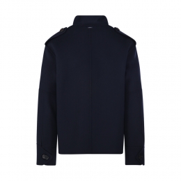 ◆당일◆25FW 프리 FREE 견장 울 드랩 자켓 네이비 2529046043 081