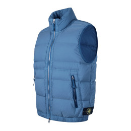 ◆당일◆25FW 와펜 심리스 터널 나일론 다운 TC 패딩조끼 스틸블루 K2S15 G100007 S0028 V002B