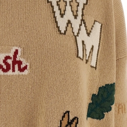 ◆당일◆25FW 파비디 PAVIDI 울 니트 베이지 2525366262 001