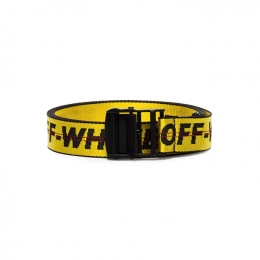 ◆14주년◆인더스트리얼 로고 벨트 옐로우 OMRB012E19647002 6000