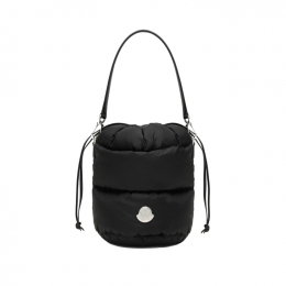 ◆당일◆25FW 카라독 CARADOC 로고 패치 패딩 버킷백 블랙 5I000 02 M6275 999