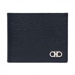 ◆당일◆25FW 더블 간치니 반지갑 네이비 66-A063 0744850