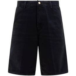 ◆당일◆25SS 로고 패치 싱글니 릴렉스핏 숏팬츠 블랙 I034797 894O