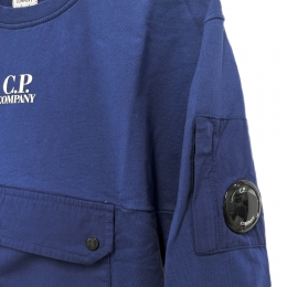 ◆키즈◆여성 렌즈 와펜 포켓 맨투맨 퍼플블루 20CKSS060C 00LCC02 878