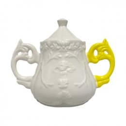 ◆당일◆테이블 웨어 슈가볼 화이트/옐로 09857