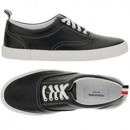 ◆당일◆25SS 삼선탭 헤리티지 스니커즈 블랙 MFE007B 05584 001