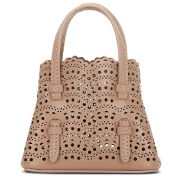 ◆당일◆23SS 미나 MINA 펀칭 미니 크로스백 세이블 AA1P025C0A29 124