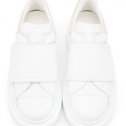 ◆키즈◆21SS 키즈 스트랩 스니커즈 화이트 587693 WHX12 9182