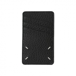 ◆당일◆25FW 스티치 로고 카드홀더 지갑 블랙 SA1VX0017 P4455 T8013