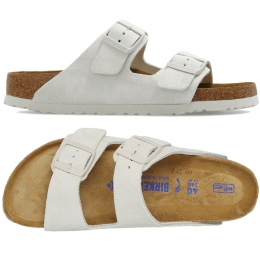 ◆당일◆25SS 아리조나 BS 네로우핏 샌들 앤틱화이트 1024516 MODERN SUEDE ANTIQUE WHITE