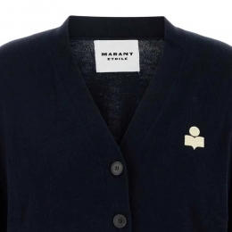 ◆당일◆25FW 카리나 KARINA 로고 가디건 미드나잇 CA0104FA C1L17E 30MI