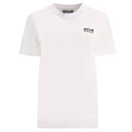◆당일◆24SS 백 스타 로고 프린팅 티셔츠 화이트 GWP01220 P000879 10283