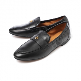 ◆당일◆25FW 발렛 BALLET 금장 로고 로퍼 블랙 87269 006