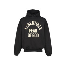 26SS 에센셜 캠퍼스 90s 기모 후드티 페이드블랙 192SP266701F FADED BLACK