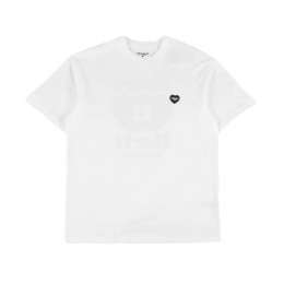 ◆당일◆25FW 하트 투 하트 티셔츠 화이트 I035203 02XX