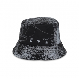 ◆15주년◆시그니처 로고 리버시블 버킷햇 블랙 OWLB021F21FAB002 1001