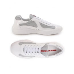 26SS 아메리카 컵 스니커즈 화이트/실버 4E3400 6GW F0J36