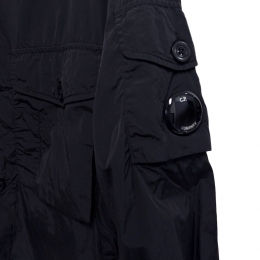 ◆당일◆25FW 렌즈 와펜 크롬 R 오버 셔츠자켓 네이비 19CMOS087A 005904G 888