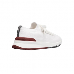 ◆당일◆25FW 로고 탭 스니커즈 화이트 MZUPMBO252 CJ987