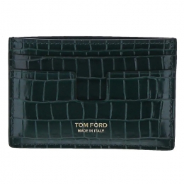 ◆당일◆22FW 금장 로고 크로커다일 카드지갑 그린 Y0232T LCL239 U4002