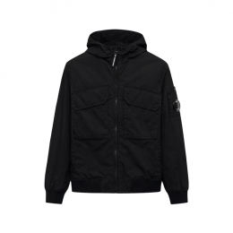 ◆키즈◆키즈 렌즈 와펜 크롬-R 후드자켓 블랙 20CKOW099B 00L3C00 999