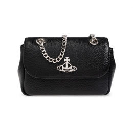 ◆당일◆26SS ORB 은장 로고 스몰 펄스 체인 숄더백 블랙 5C01000CW S000D N403