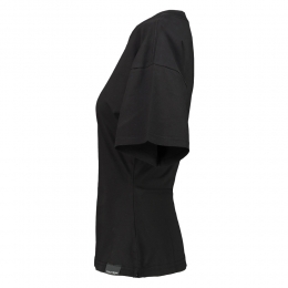 ◆당일◆25SS 로고 자수 플레어 슬리브 티셔츠 블랙 125JTS168JS0107 9999