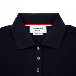 ◆당일◆26SS 사선 롱슬리브 클래식 폴로 티셔츠 네이비 FJP053G 07976 415