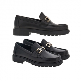 ◆당일◆26SS 더글라스 DUGLAS 더블 간치니 로퍼 블랙 0768108